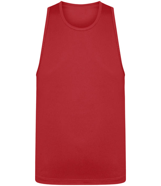 AWDis Kids Cool Vest | JC007B | Fire Red