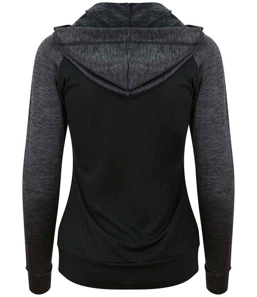 JC058 Black/Black Slate Melange Back