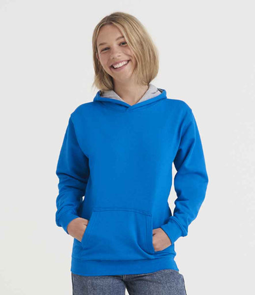 JH003B Sapphire Blue/Heather Grey Model