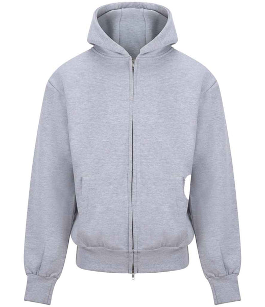 JH125 Heather Grey Front