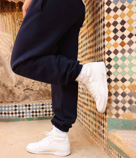 The Fruit of the Loom Iconic Premium Jog Pants | SS156 | 640560 | Deep Navy