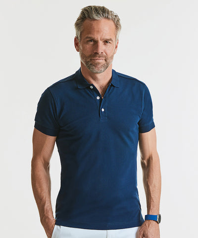 J566M Russell Stretch Polo